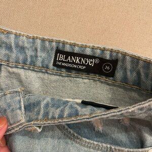 Blank NYC Women's Denim Cropped Jeans